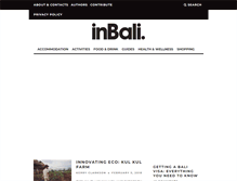 Tablet Screenshot of inbali.org